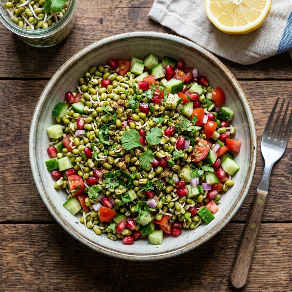 High Protein Sprout Salad